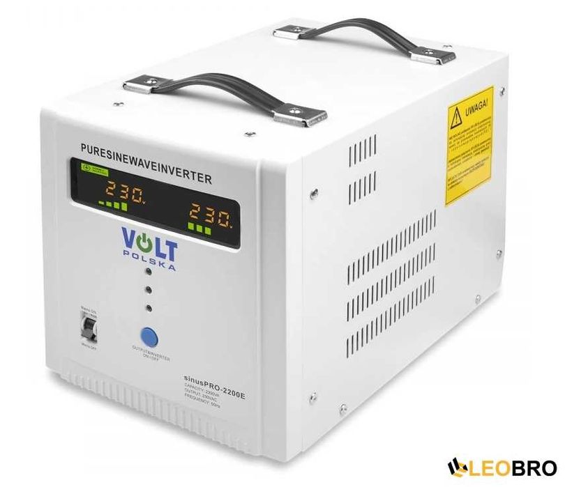 Гибридный ИБП/инвертор Volt Polska SINUS PRO 2200 E 12/230V 1600/2200W