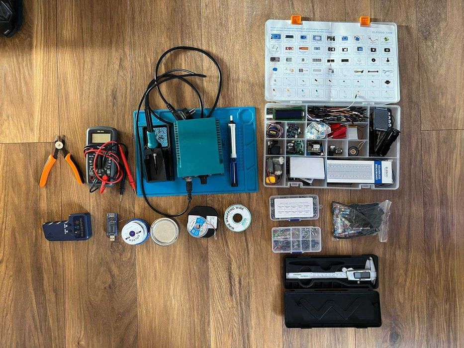 Zestaw do nauki elektroniki, lutowania i Arduino