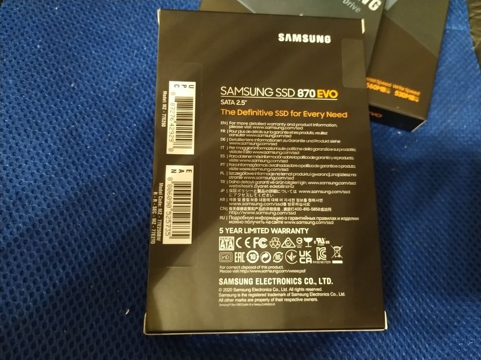 SSD диск, 256 gb.