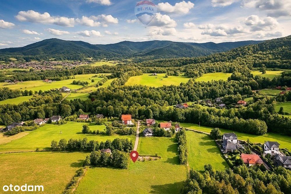 Działka z malowniczym widokiem