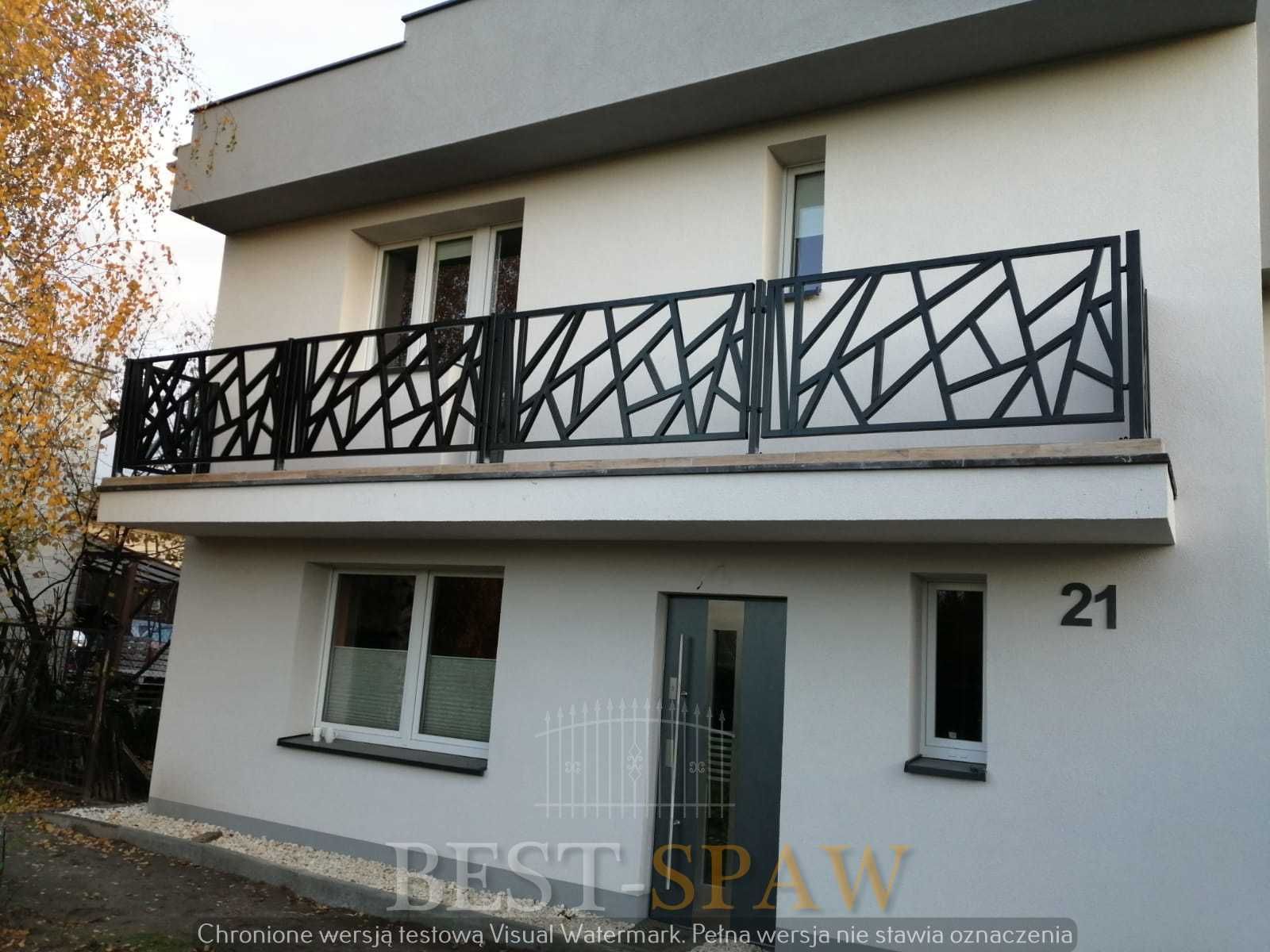 Ogrodzenia panelowe, ogrodzenia frontowe, bramy, furtki, balustrady.