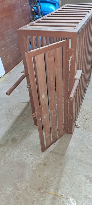 Klatka  do przewozu swin