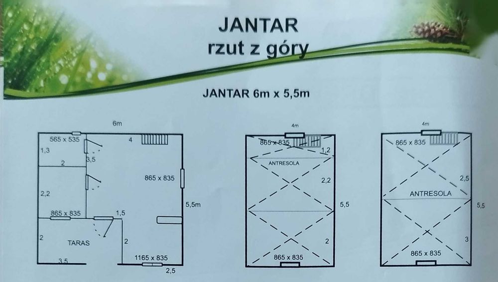domek drewniany ,domek letniskowy, ogrodowy, do 35m2, poddasze