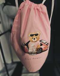 Plecak  w kolorze różowym