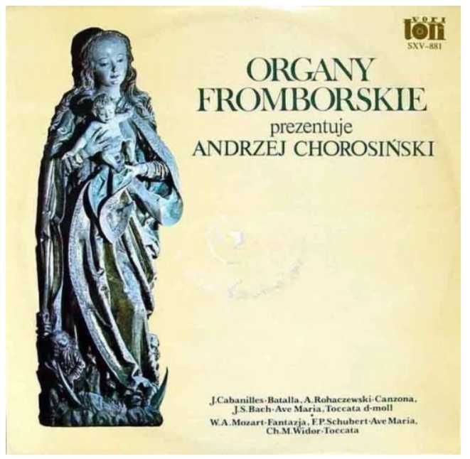 Organy Fromborskie - Chorosiński winylowa nowa