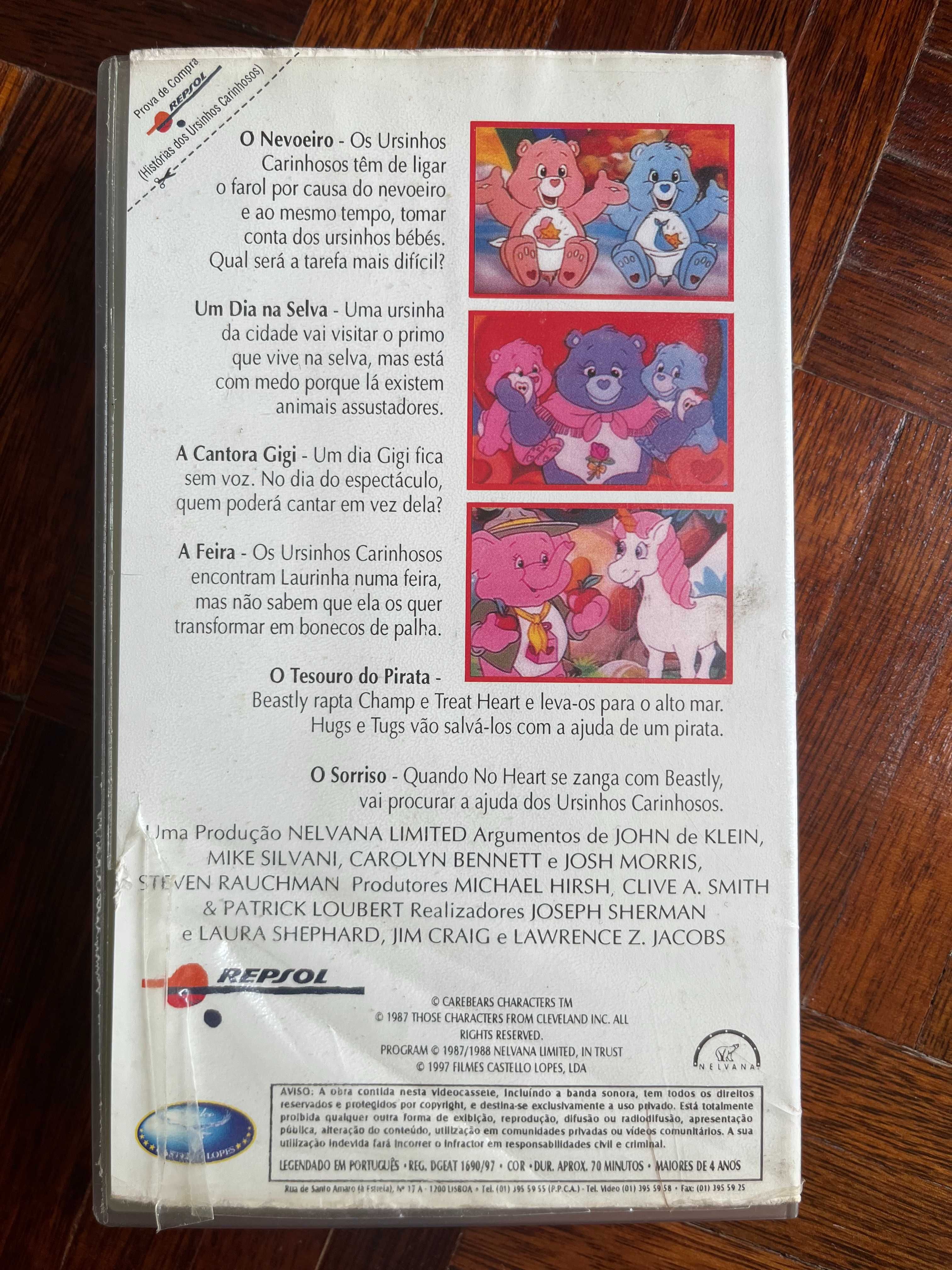 VHS Histórias dos ursinhos carinhosos (Denham e Kucharik, 1988)