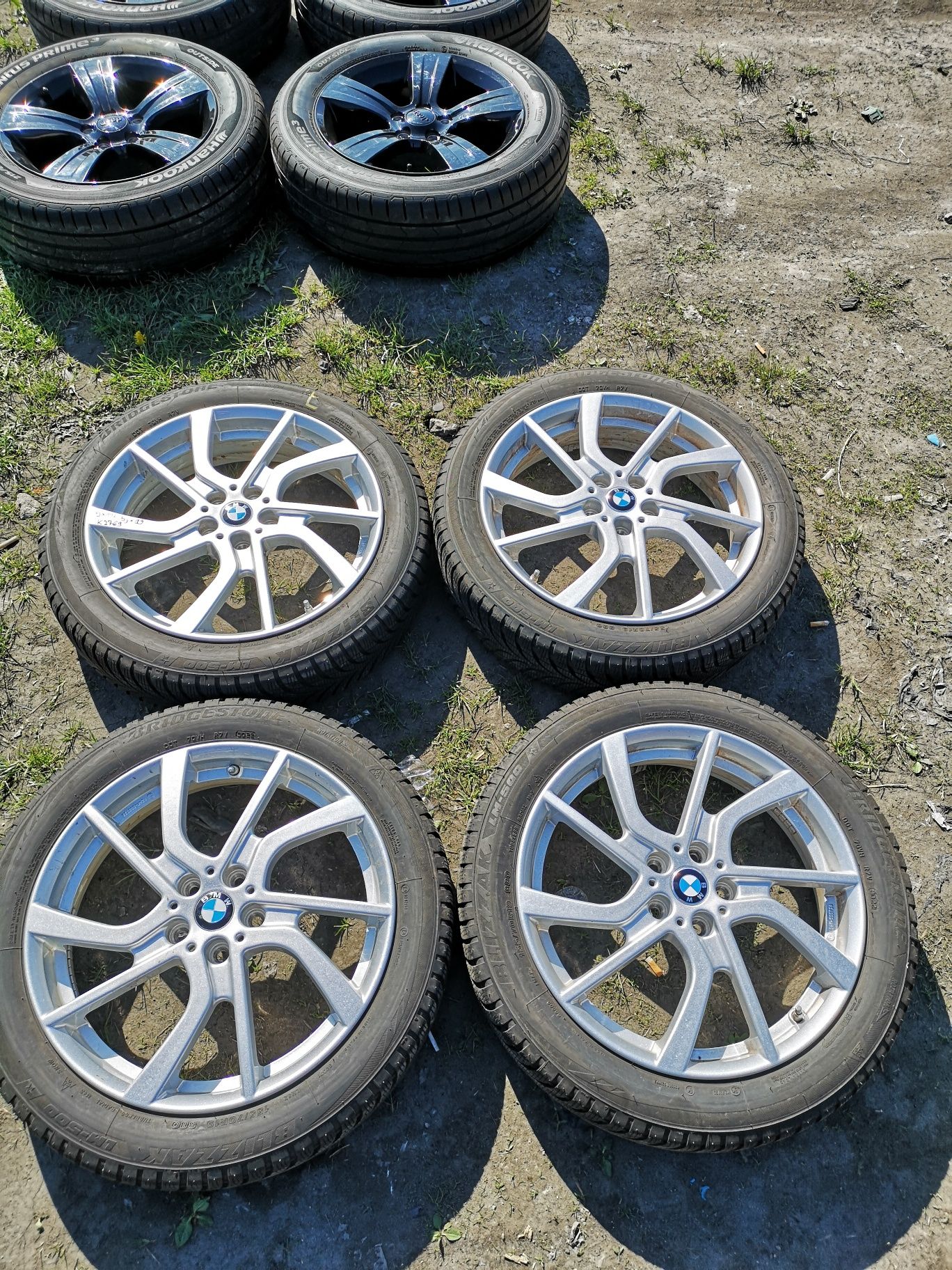 Komplet kół zimowych 5x112 BMW I3 155/70/19 Bridgestone