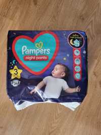 Pieluchy pampers night 3