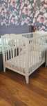 materac lateksowy Hevea Baby 120x60 +Łóżeczko niemowlęce Ikea