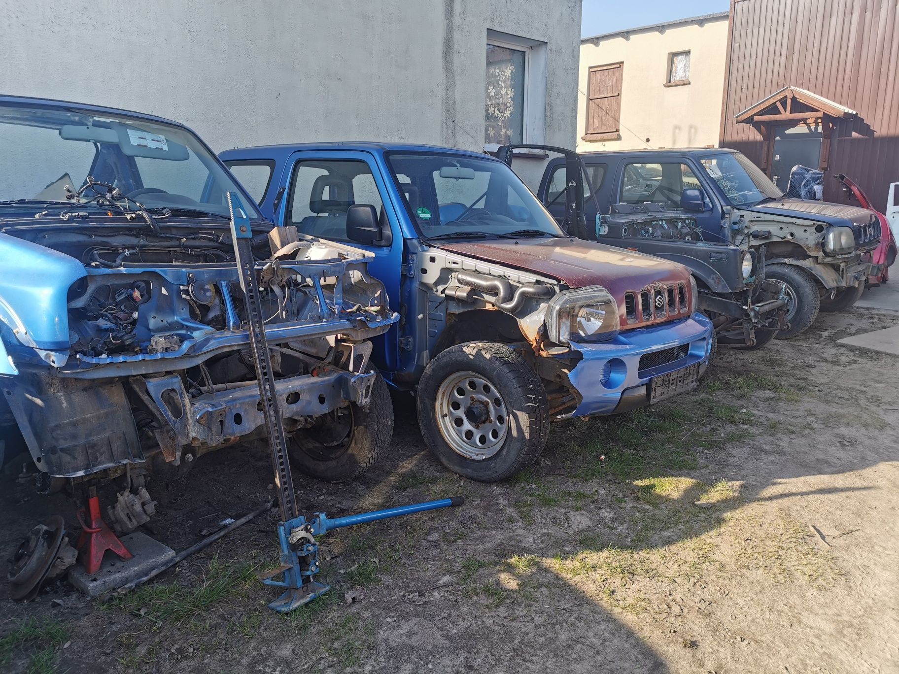 Suzuki Jimny -absolutnie wszystkie części, kompletny Silnik SOHC 1.3