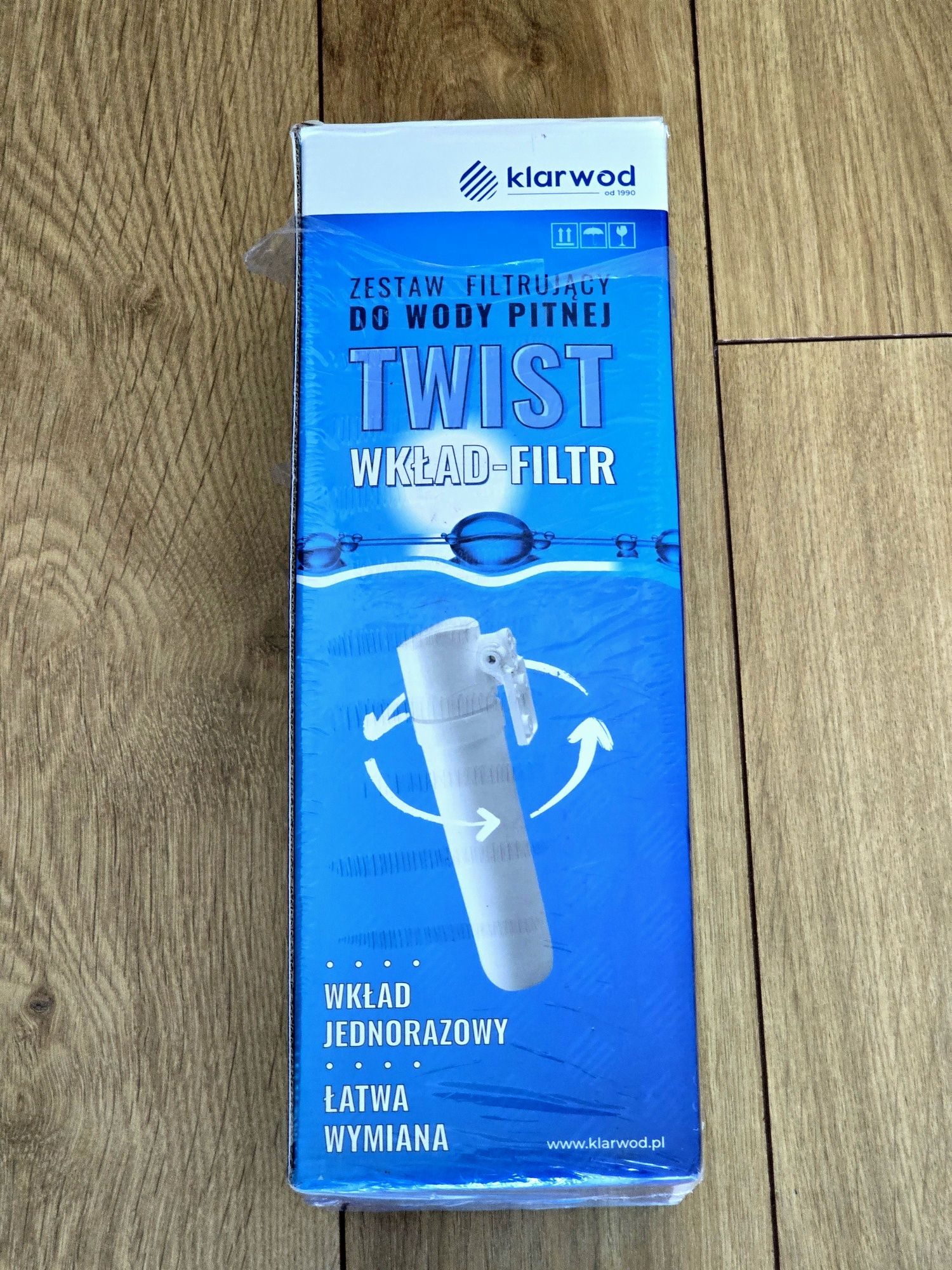 Klarwod Twist - zestaw filtrujący do wody pitnej