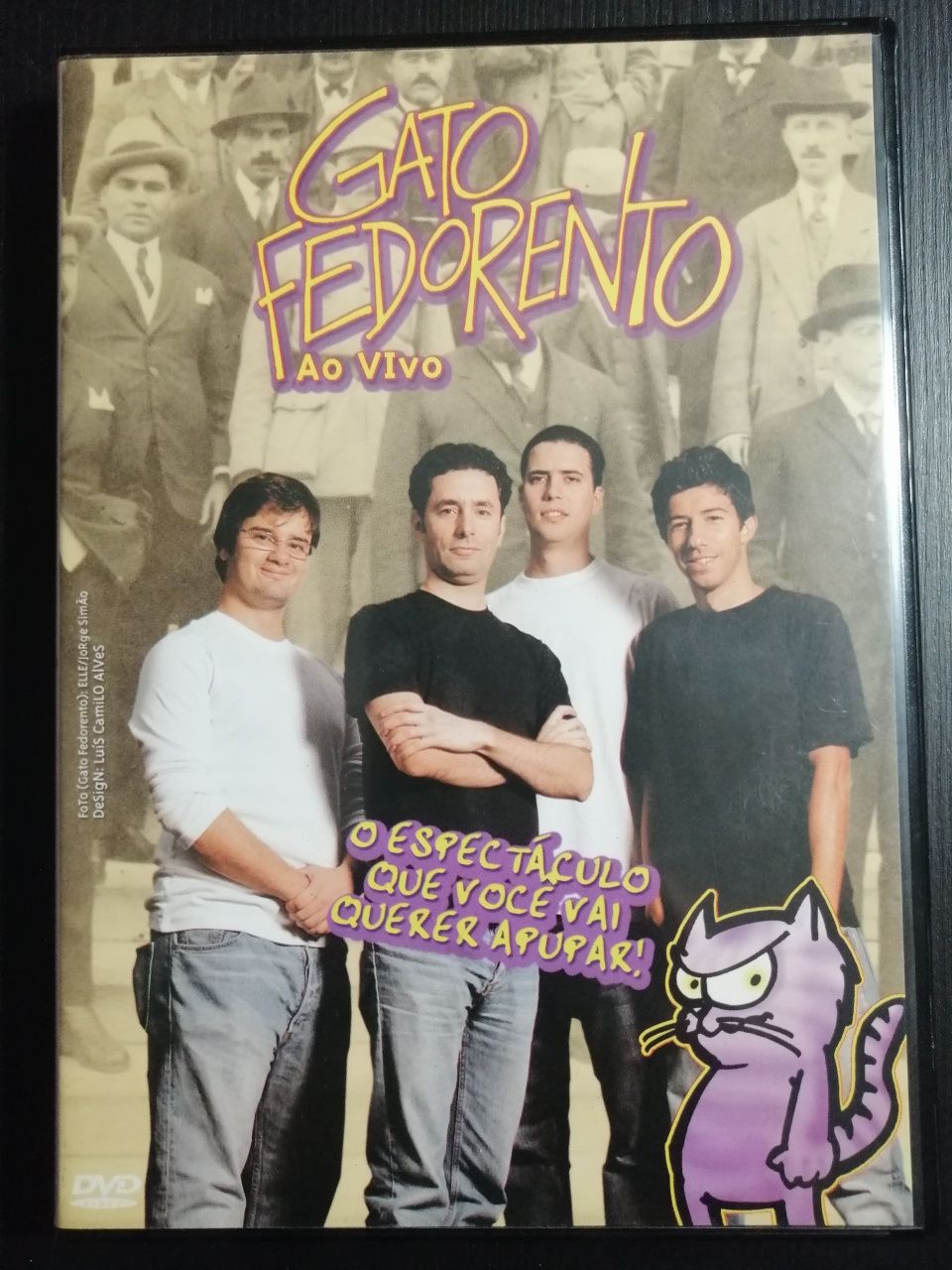 DVD Gato Fedorento ao vivo