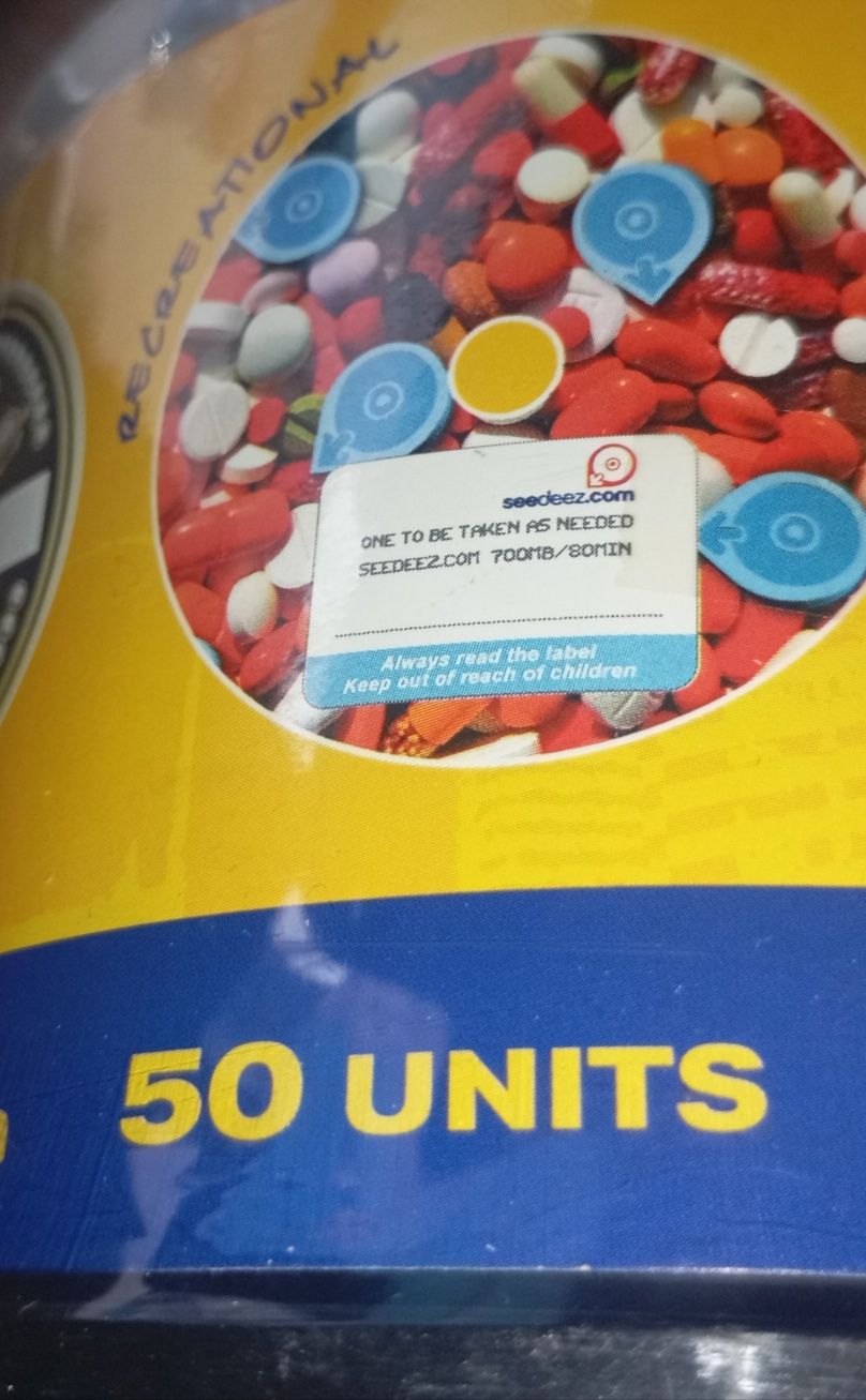 50 unidades/Cd-r 80 min preço econômico