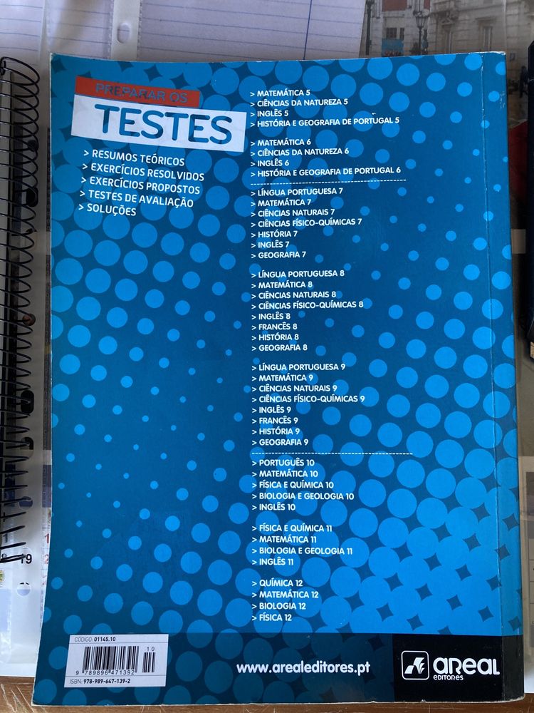 Preparar os Testes 8