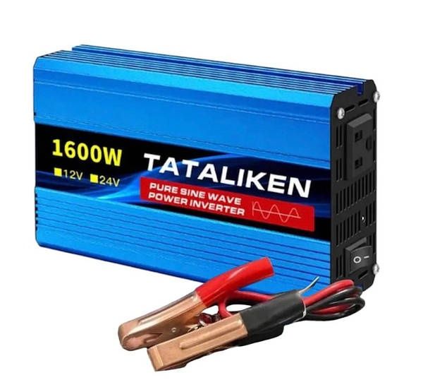 Инвертор для котла 12v 220 вольт Tataliken 1600w Чистый синус преобраз