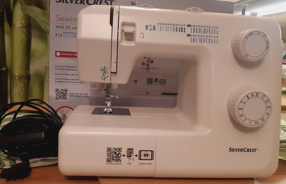 Maszyna do szycia SilverCrest +  gratis zestawy igły zapasowe