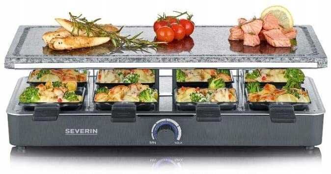 Raclette grill elektryczny Severin na 8 osób 1300 W