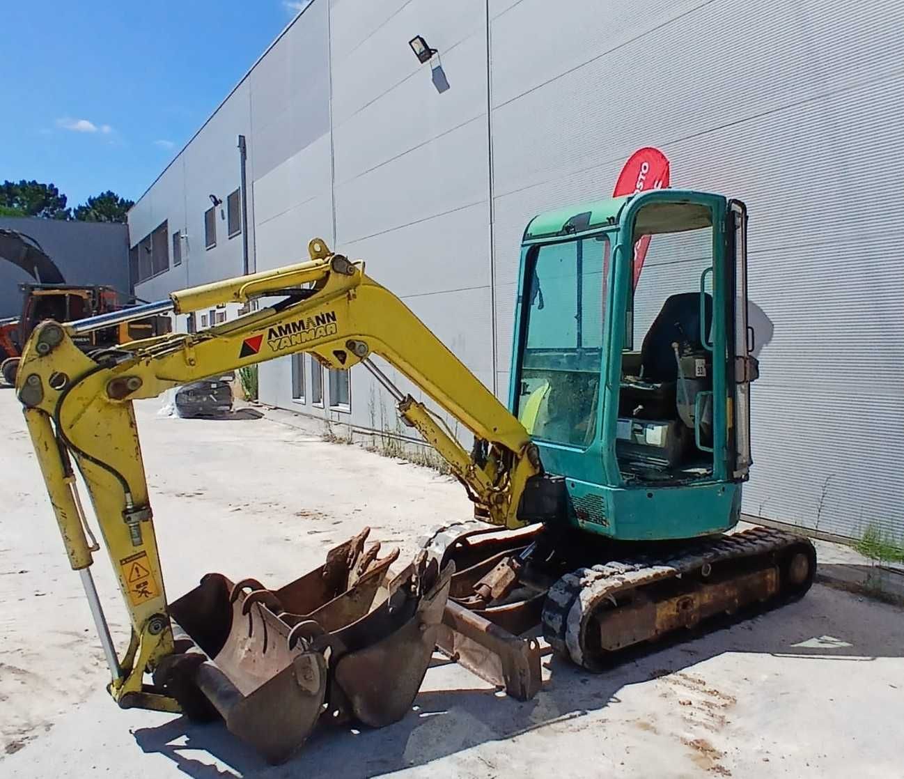 Yanmar Vio 30 mini escavadora de rastos 3t