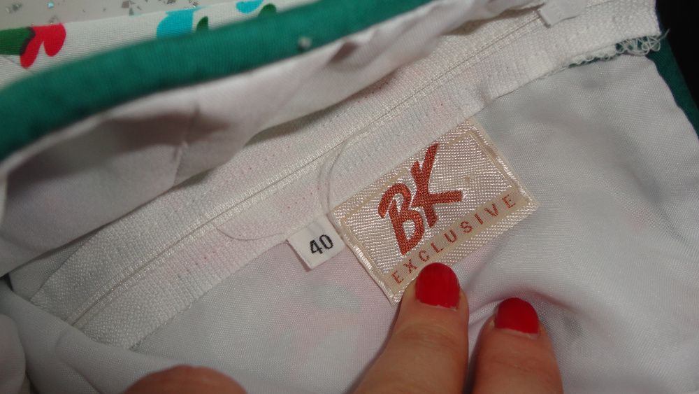 Letnia sukienka roz, L