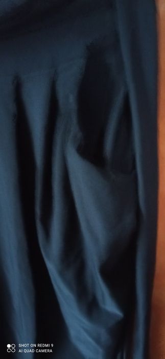 Nowe czarne eleganckie materiałowe spodnie rozm L/ XL