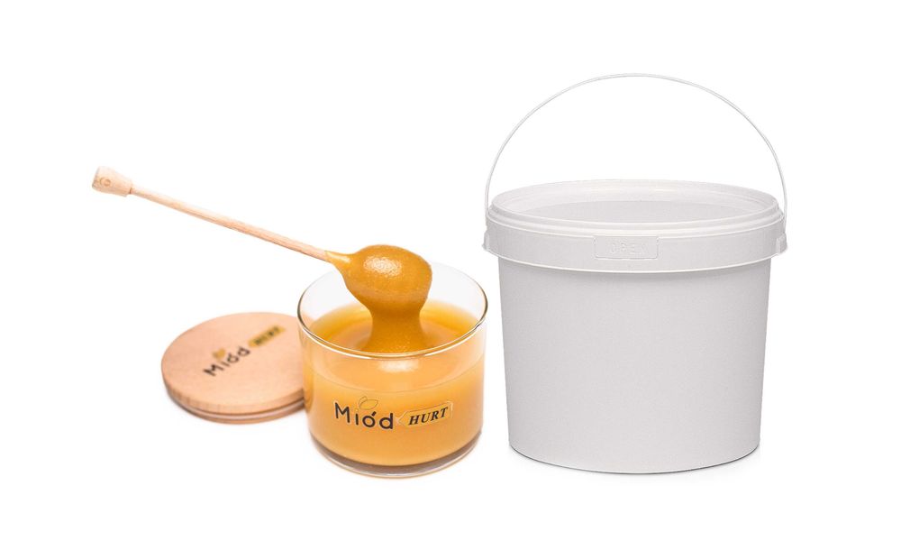 Miód Wrzosowy - Wiadro 25 kg