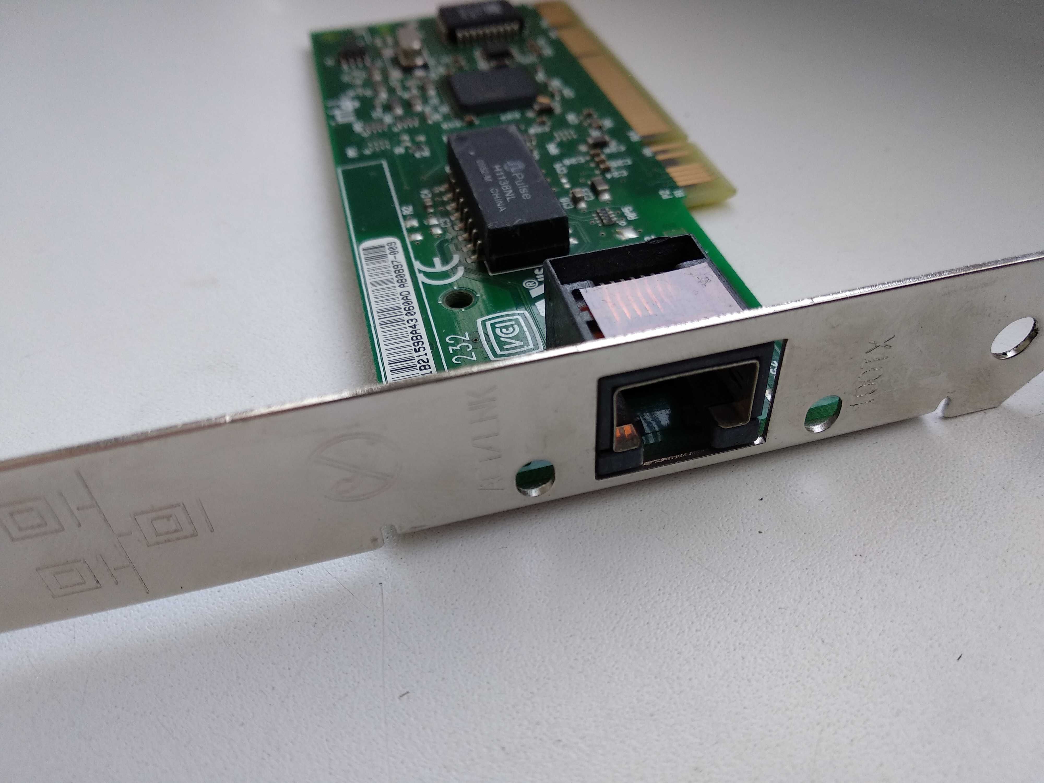 Intel Pro100 Chipset H1138NL PCI Net Card A80897-009