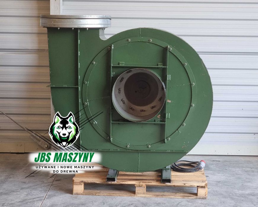 Odciąg trocin wentylator 15 kW