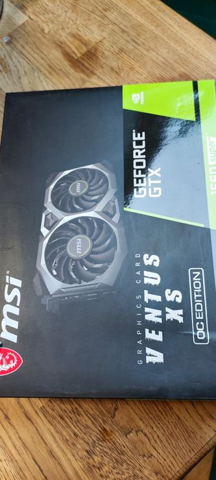 GTX 1660 super MSI Ventus XS OC stan bardzo dobry