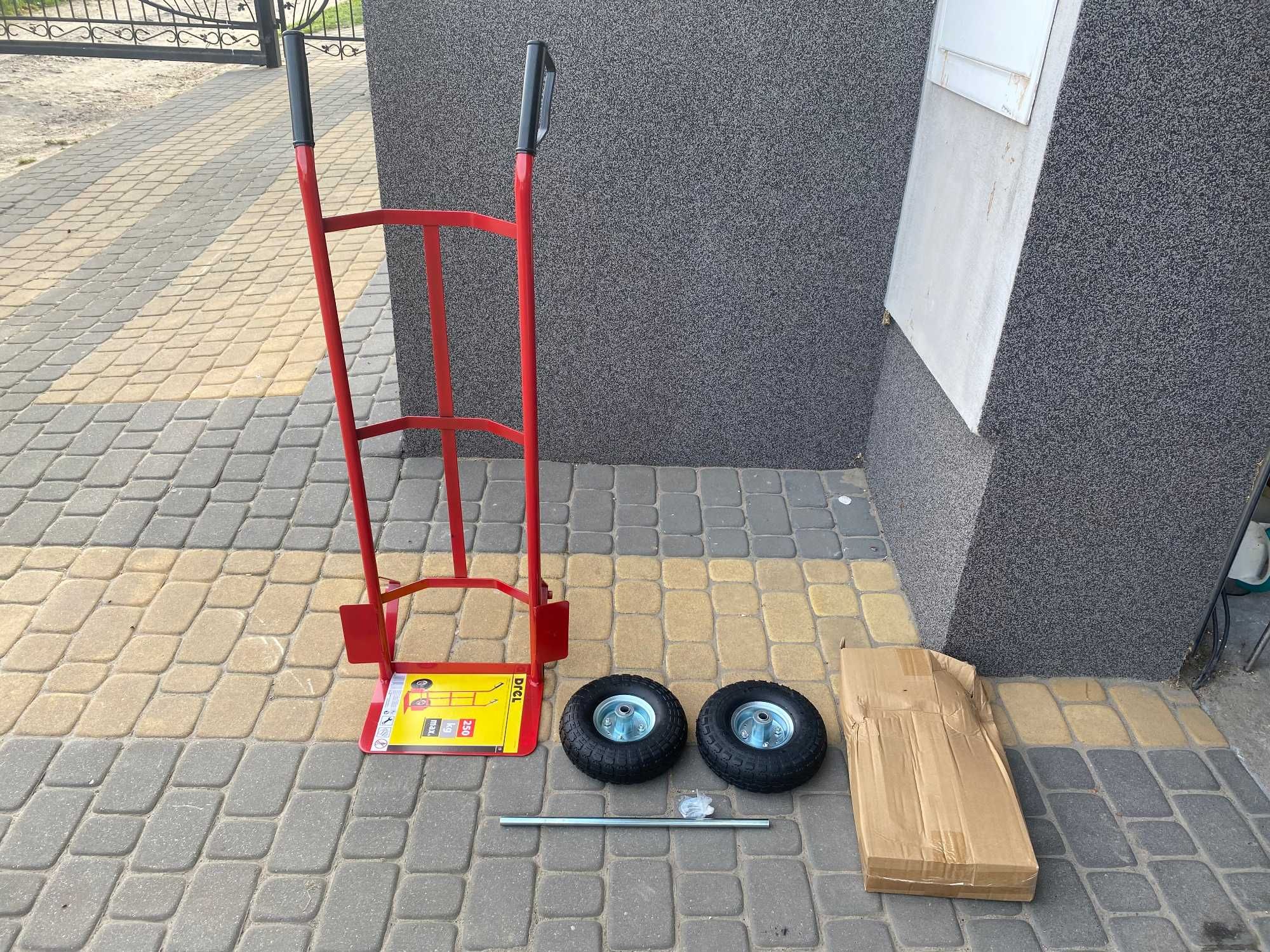 Nowy Wózek transportowy magazynowy na worki Drel 250kg Młynarka
