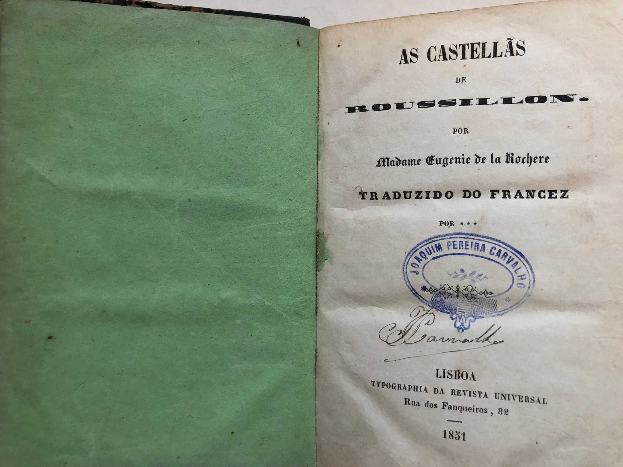 As Castellãs de Roussillon - Mad. Eugenie de la Rochere