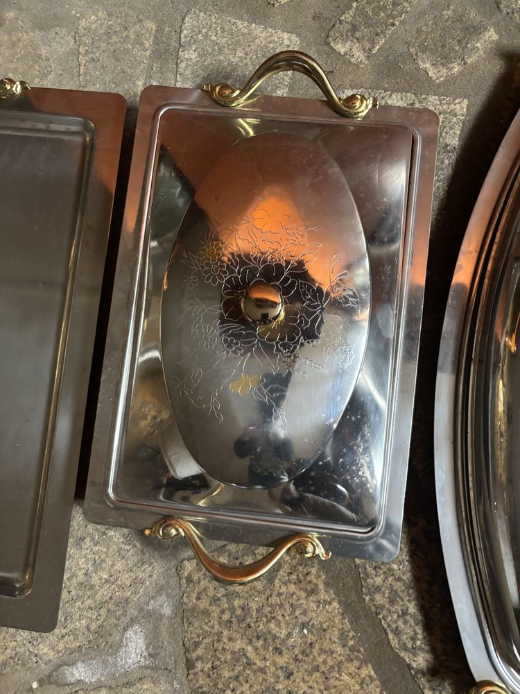 Loica com banho de metal