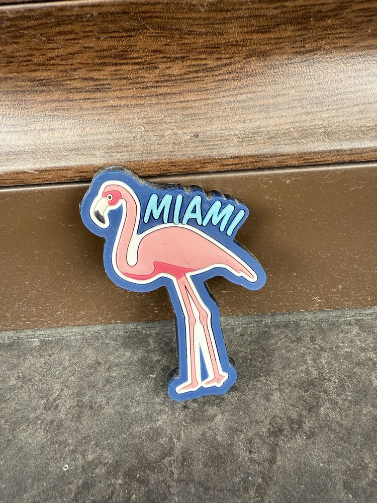 Magnes na lodowkę flaming Miami USA