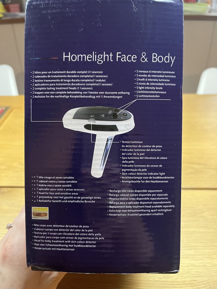 Depilator laserowy Homelight Face&Body