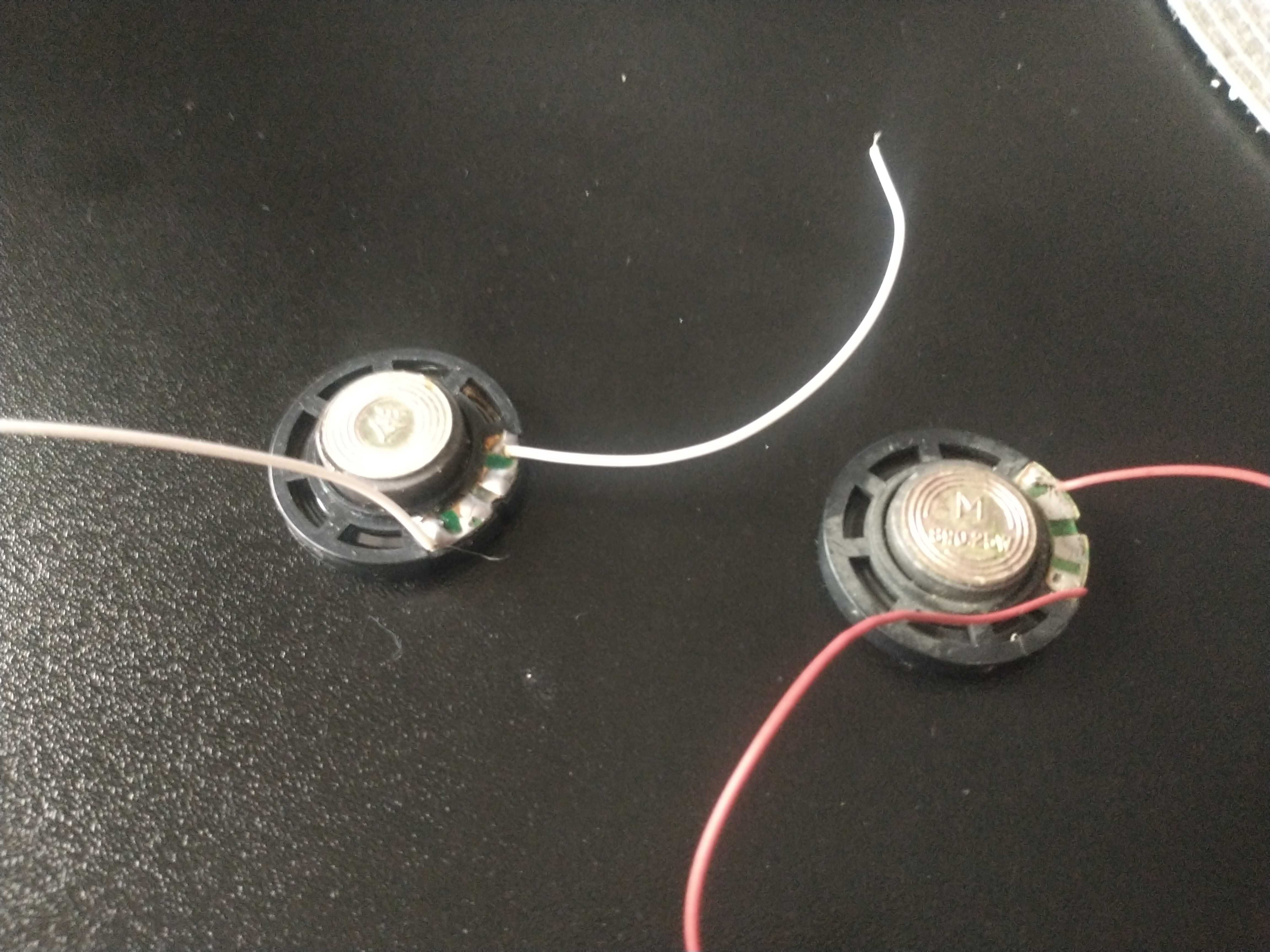mini głośniczki 29mm  2szt