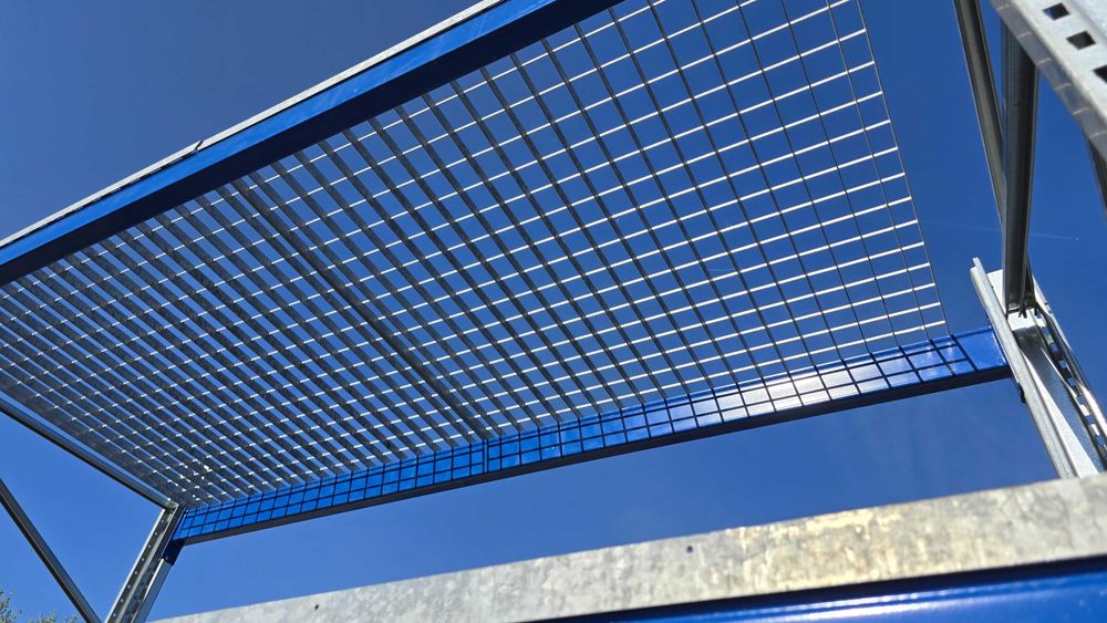 Fv Regały magazynowe paletowe krata wema