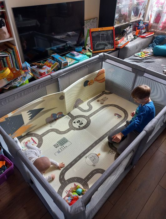 Великий дитячий ігровий манеж 150х180см lionelo