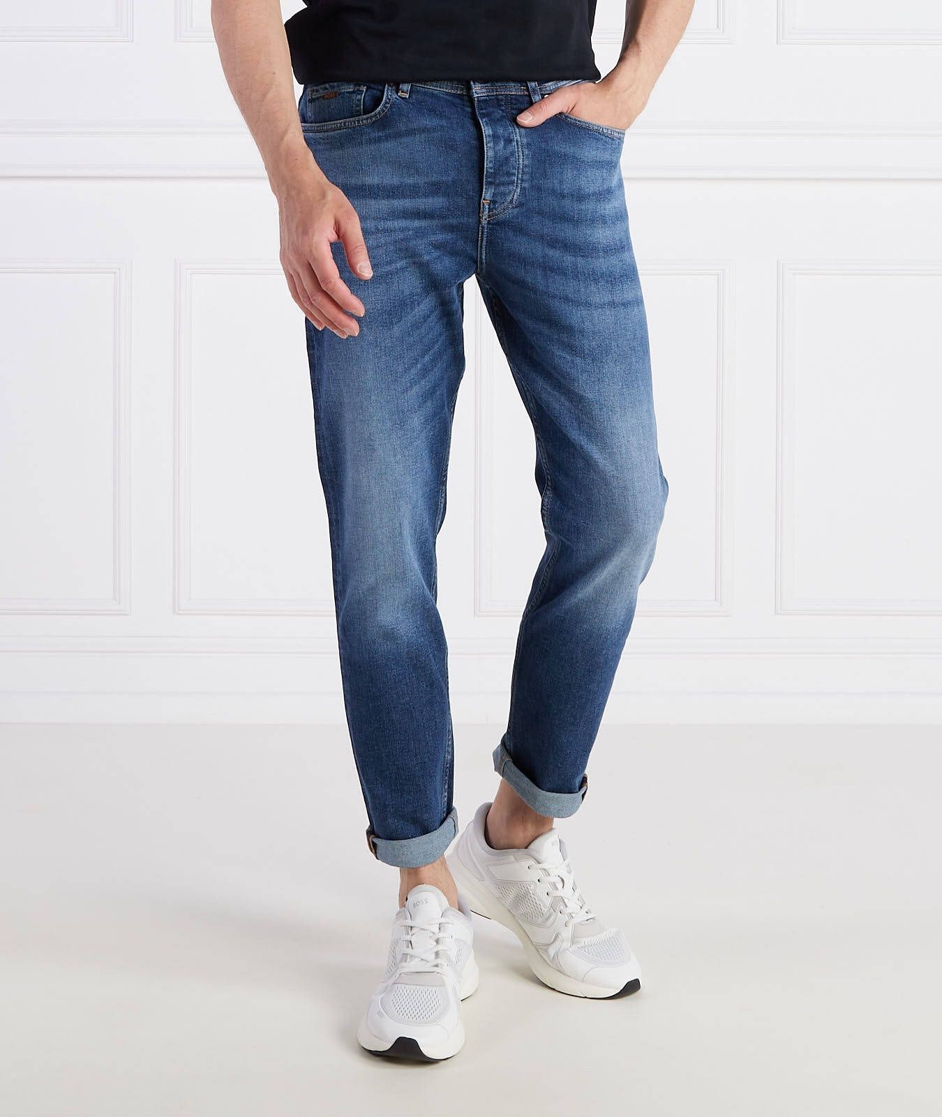 Boss Orange 34/34 M L jeansy spodnie jeansowe męskie dżinsy niebieskie