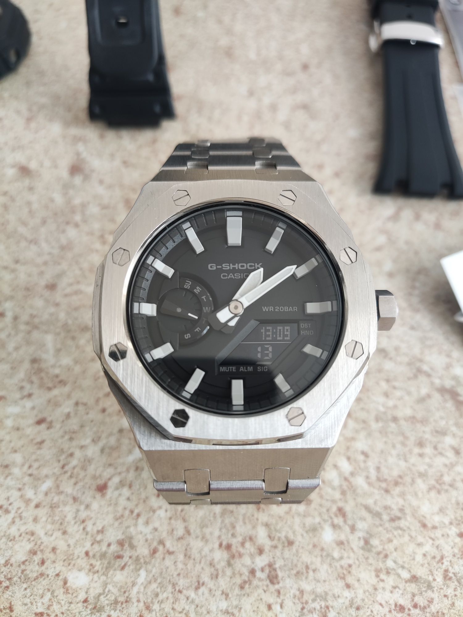 Zegarek Casio G-Shock GA-2100 + Oak mod