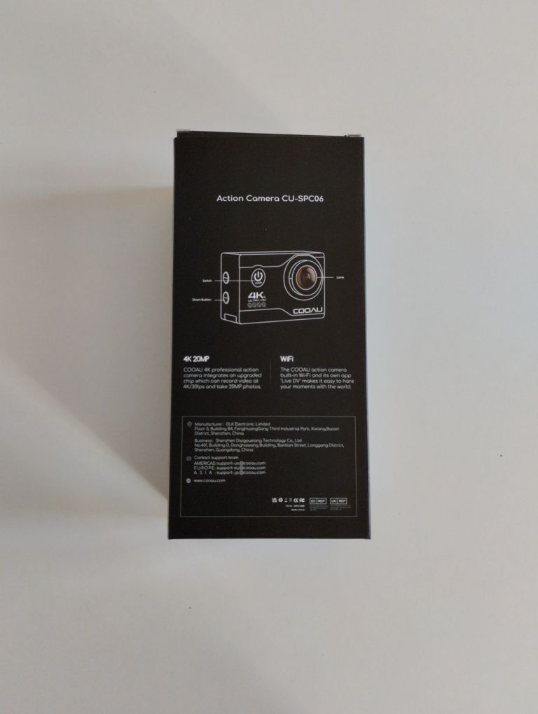 Kamerka sportowa COOAU 4K CU-SPC06