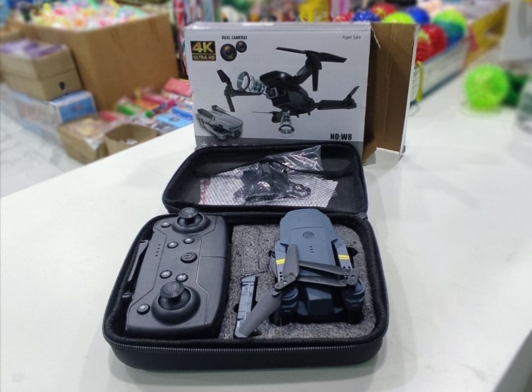 Drone W8 Pro Max (novos) entrega grátis e a cobrança