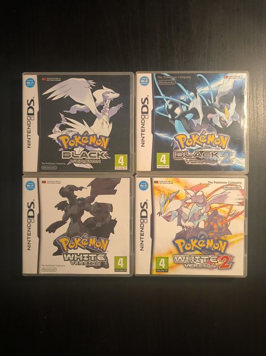 Jogos Pokémon - Black White Black 2 White 2