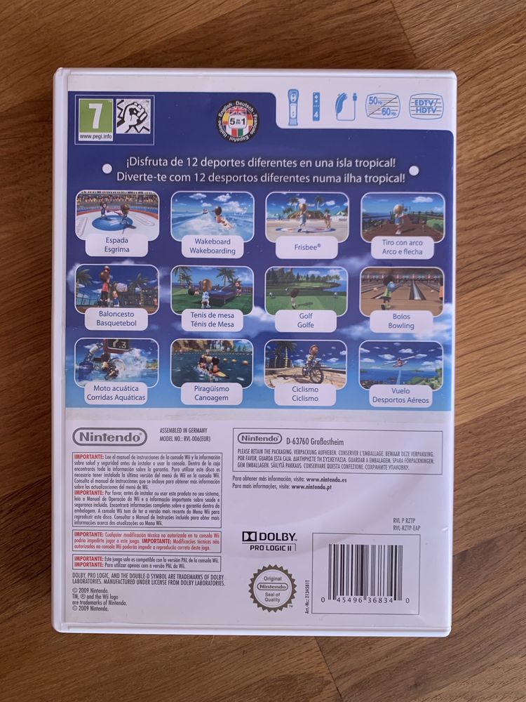 Jogo Nintendo: Wii Sports Resort