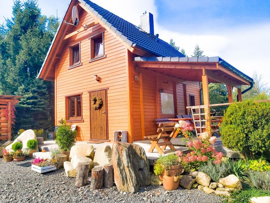 Weekend w górach dom 6os z sauną Karkonosze jesień ognisko taras grill
