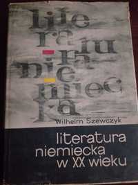 "Literatura niemiecka w XX wieku" Wilhelm Szewczyk