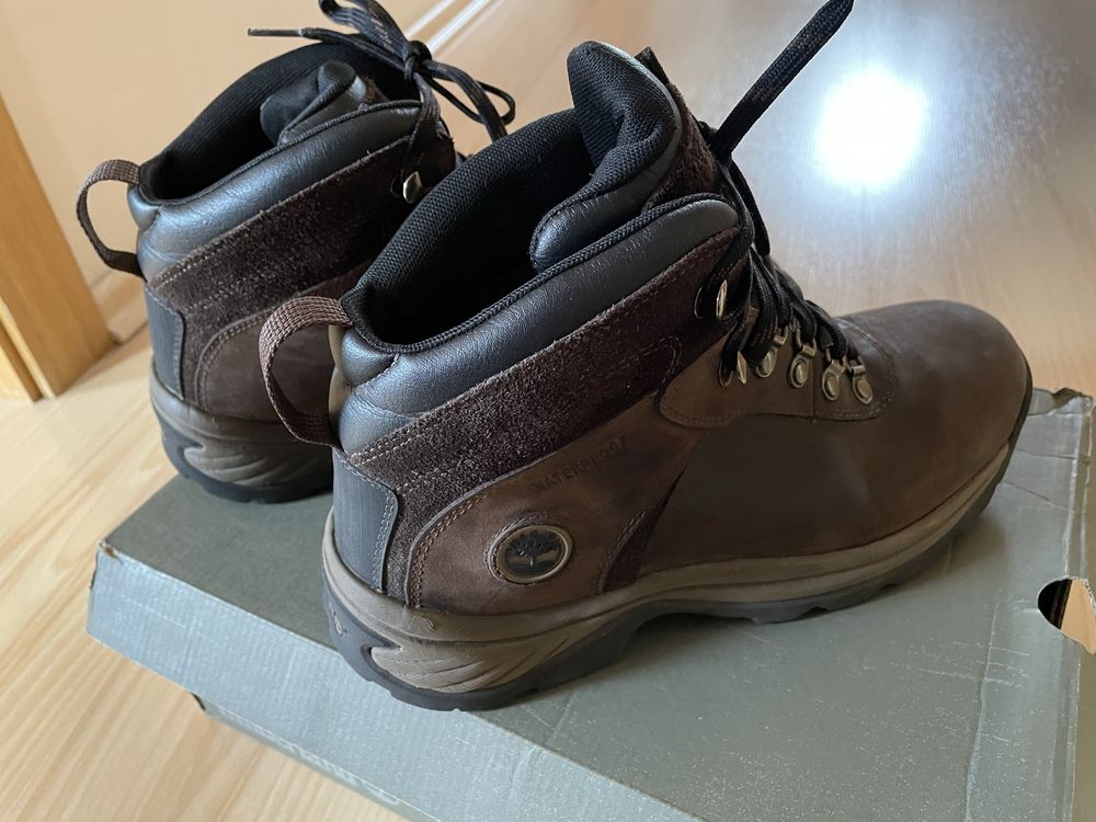 BUTY ZIMOWE skorzane, wodoszczelne Timberland Flume MID WP
