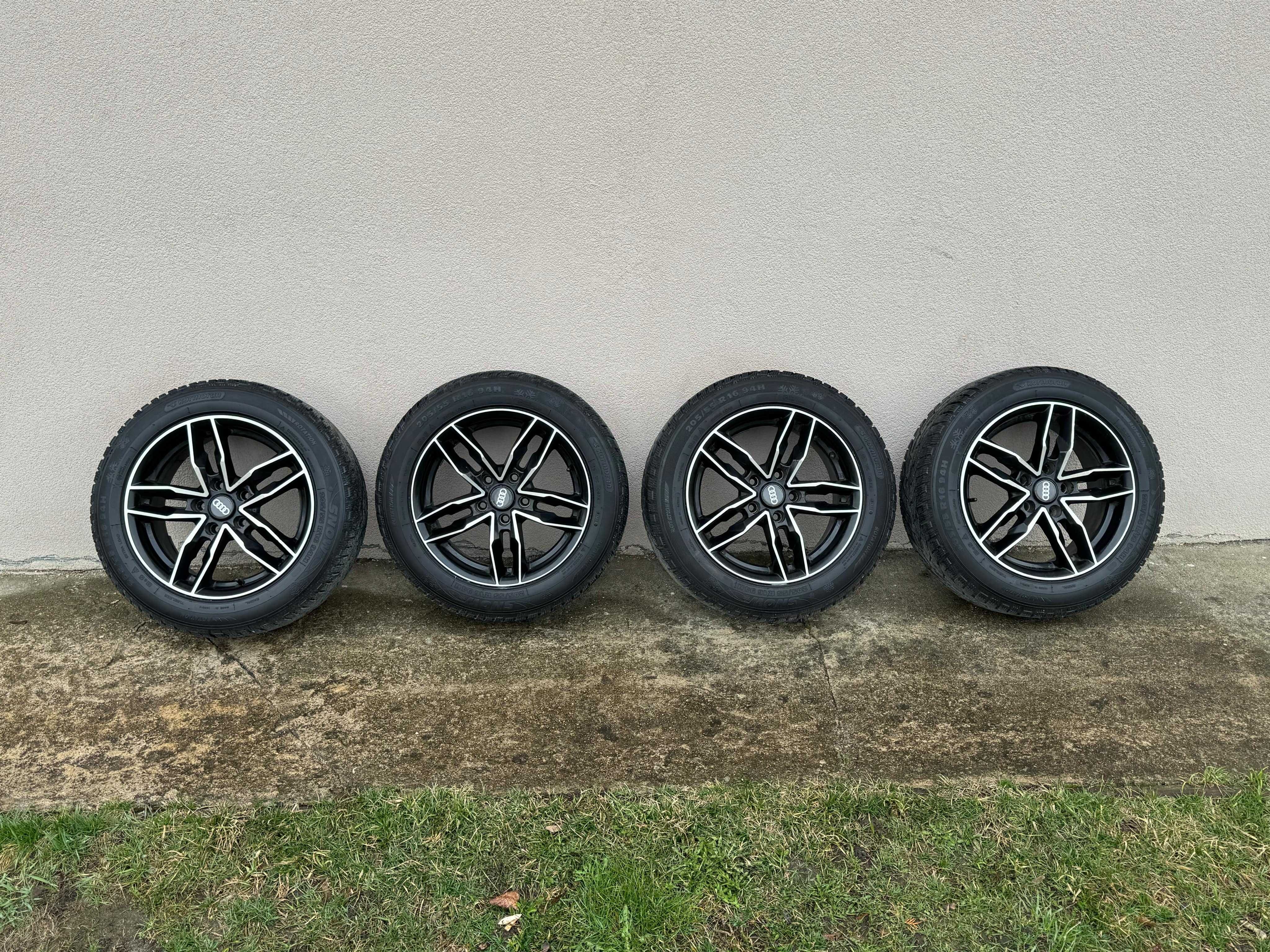 Felgi 16 ET35 7J i Opony Zimowe 205/55/R16 - 47/2022 rok - 8mm