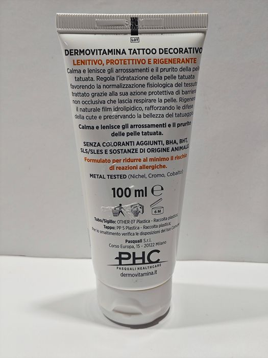 Dermovitamina Tattoo Krem Do Pielęgnacji Tatuaży 100Ml
