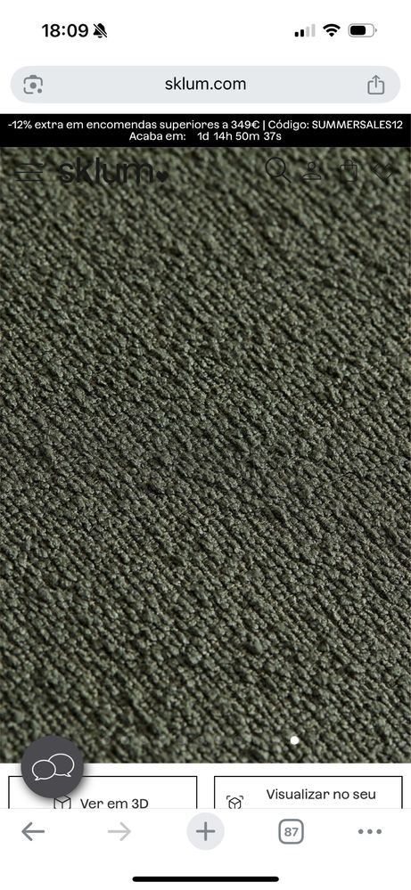 Modulo sofa verde sklum NOVO