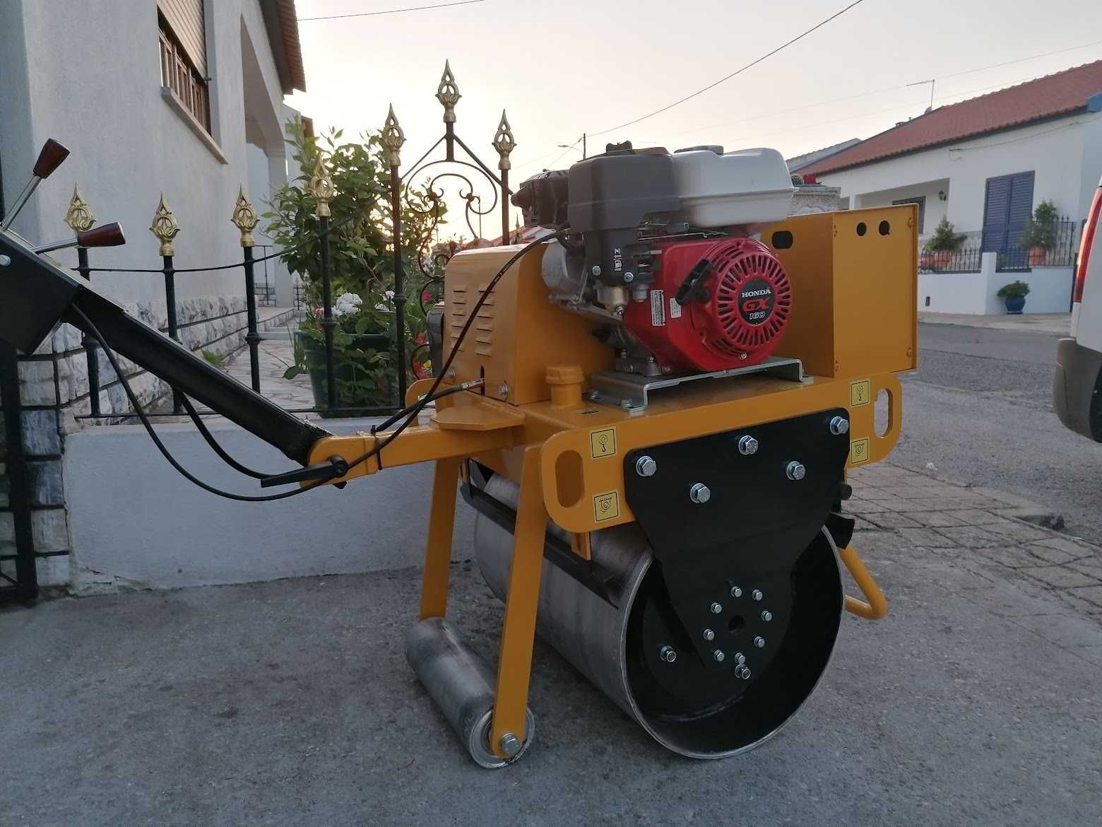 placa + cilindro 1 roda a gasolina com mudanças torque   de 600 cm