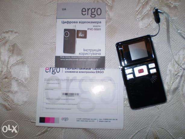 Видеокамера Ergo PVC-SG01 Black